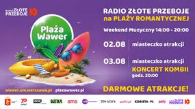Weekend Muzyczny na Plaży Romantycznej. Złote Przeboje, konkursy i koncert Kombii